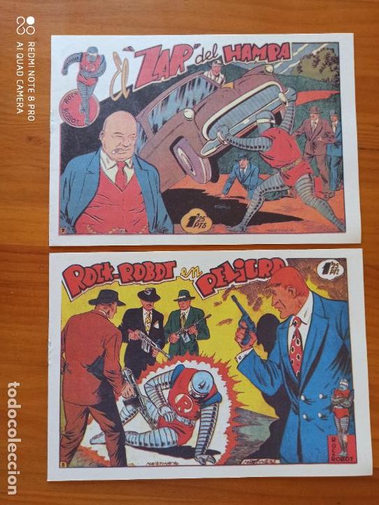 Tebeos: ROCK ROBOT COMPLETA - 32 NUMEROS - REEDICION, FACSIMIL (7I) - Foto 6