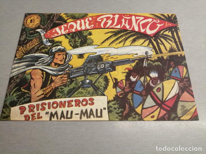 Tebeos: JEQUE BLANCO N&ordm; 24 / REEDICI&Oacute;N - Foto 1