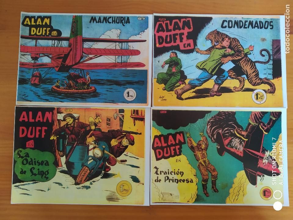 Tebeos: ALAN DUFF - COMPLETA - 30 NUMEROS - REEDICION FACSIMIL (GG) - Foto 8