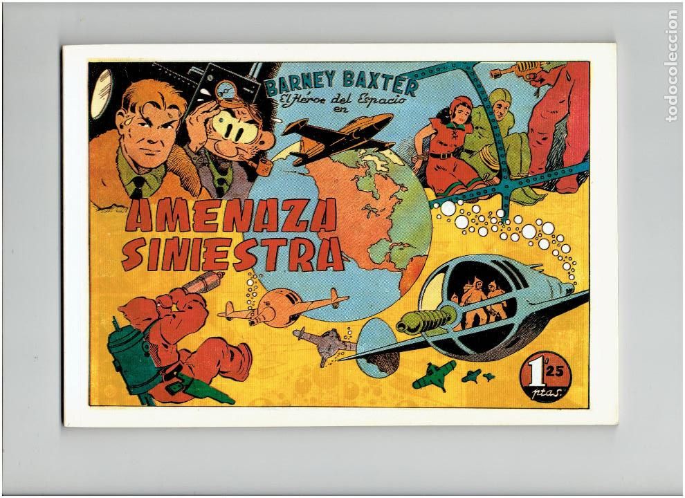 Tebeos: * BARNEY BAXTER * EL H&Eacute;ROE DEL ESPACIO * EDICIONES JLA Completa 2 TOMOS * - Foto 3