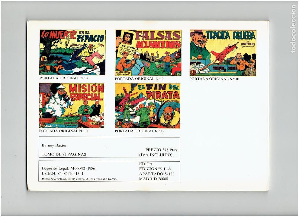 Tebeos: * BARNEY BAXTER * EL H&Eacute;ROE DEL ESPACIO * EDICIONES JLA Completa 2 TOMOS * - Foto 6
