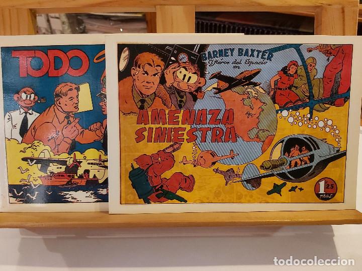 Tebeos: * BARNEY BAXTER * EL H&Eacute;ROE DEL ESPACIO * EDICIONES JLA Completa 2 TOMOS * - Foto 1