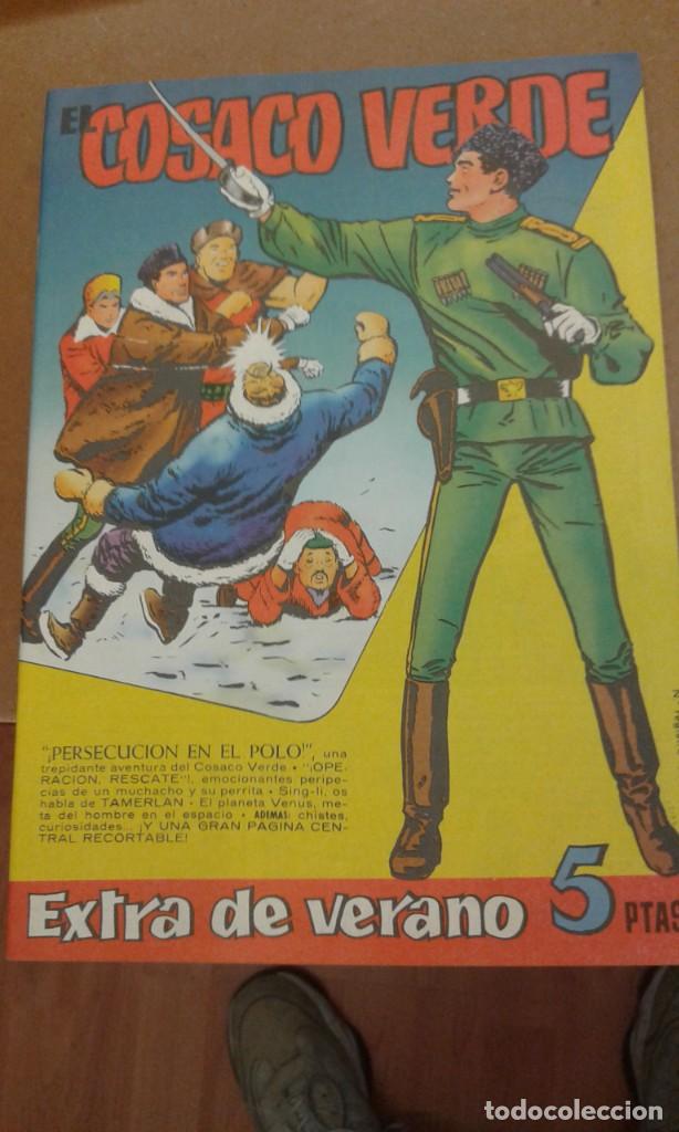 Tebeos: Facsimil- Almanaques El cosaco verde, extra de verano - Foto 1