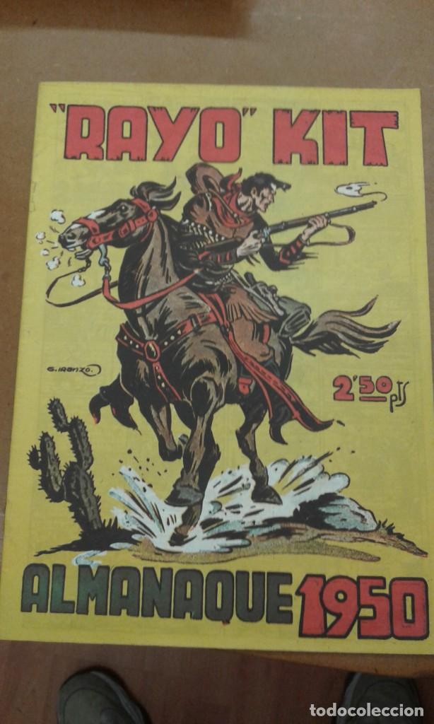 Tebeos: &rdquo; Rayo&rdquo; Kit Almanaque 1950 facsimil - Foto 1