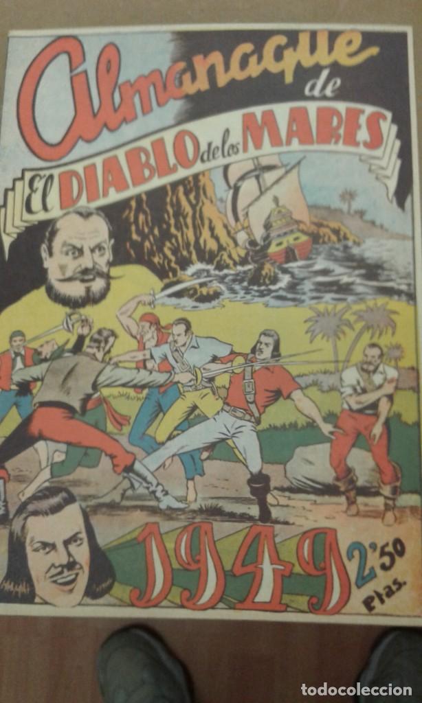 Tebeos: El Diablo de los Mares, Almanaque 1949 - Foto 1