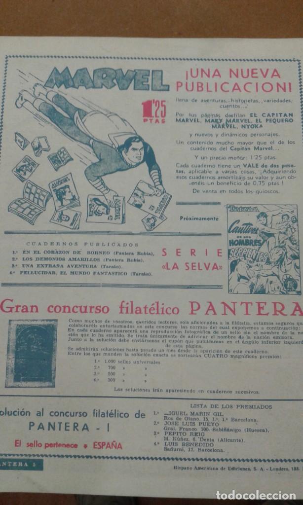 Tebeos: Pantera Rubia La selva en Armas - Foto 2