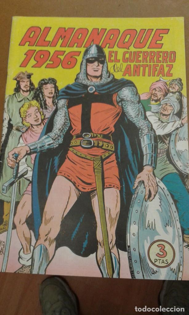 Tebeos: Almanaque 1956 de El Guerrero del Antifaz - Foto 1