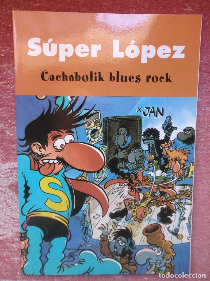 Tebeos: comic super lopez cachabolik blues rock - Foto 1