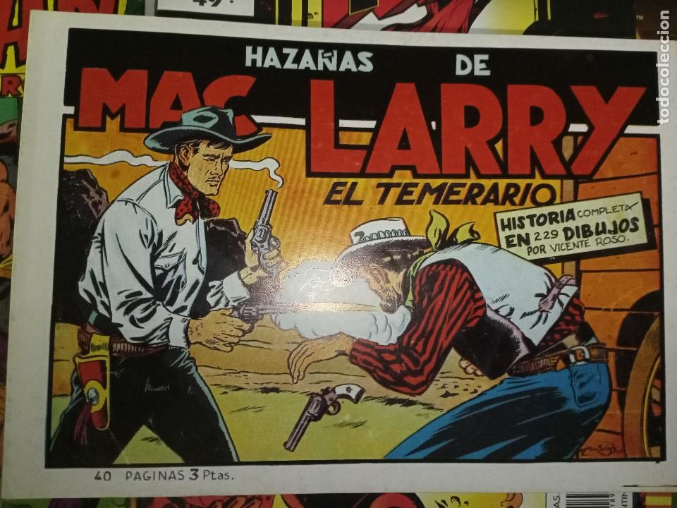 Tebeos: Haza&ntilde;as de Mac Larry el temerario cj40 - Foto 1