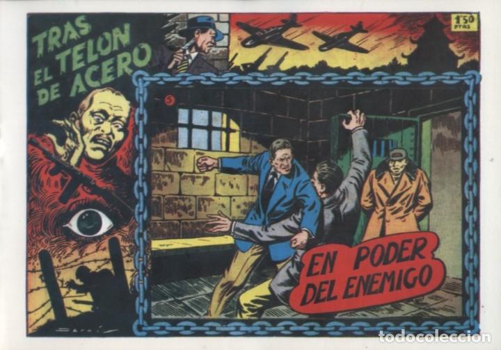 Tebeos: TRAS EL TELON DE ACERO ( FACSIMIL ) COMPLETO - Foto 5
