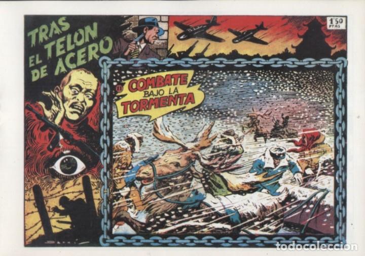 Tebeos: TRAS EL TELON DE ACERO ( FACSIMIL ) COMPLETO - Foto 11