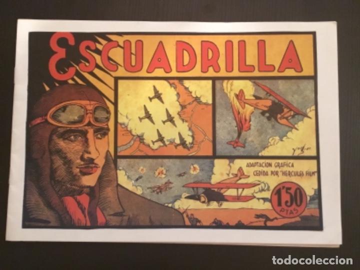 Tebeos: Comic editorial valenciana Facs&iacute;mil Escuadrilla - Foto 1