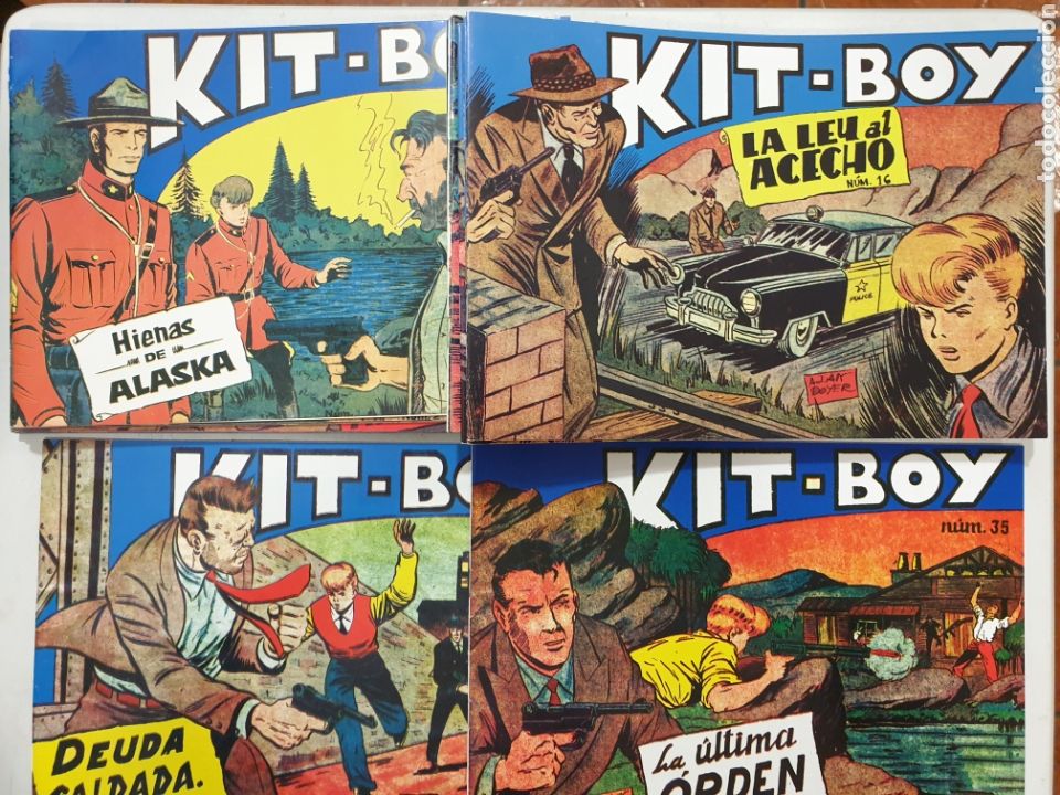 Tebeos: KIT BOY SEGUNDA SERIE. COMPLETA 35 N&Uacute;MEROS. REEDICIONES - Foto 1