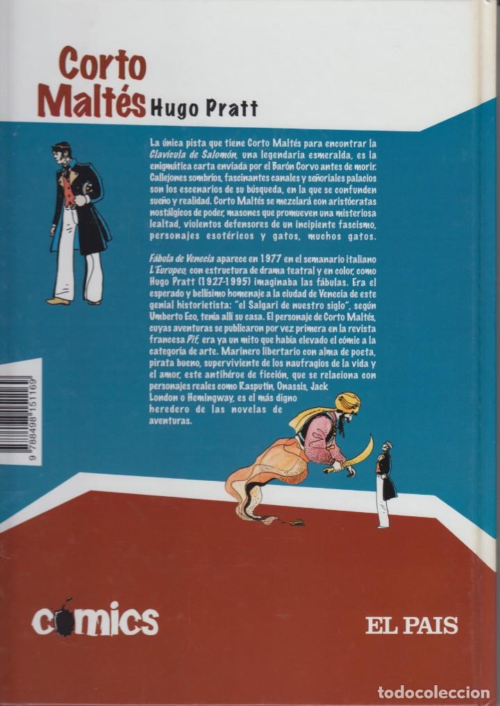 Tebeos: F&Aacute;BULA DE VENECIA, DE HUGO PRATT - Foto 2
