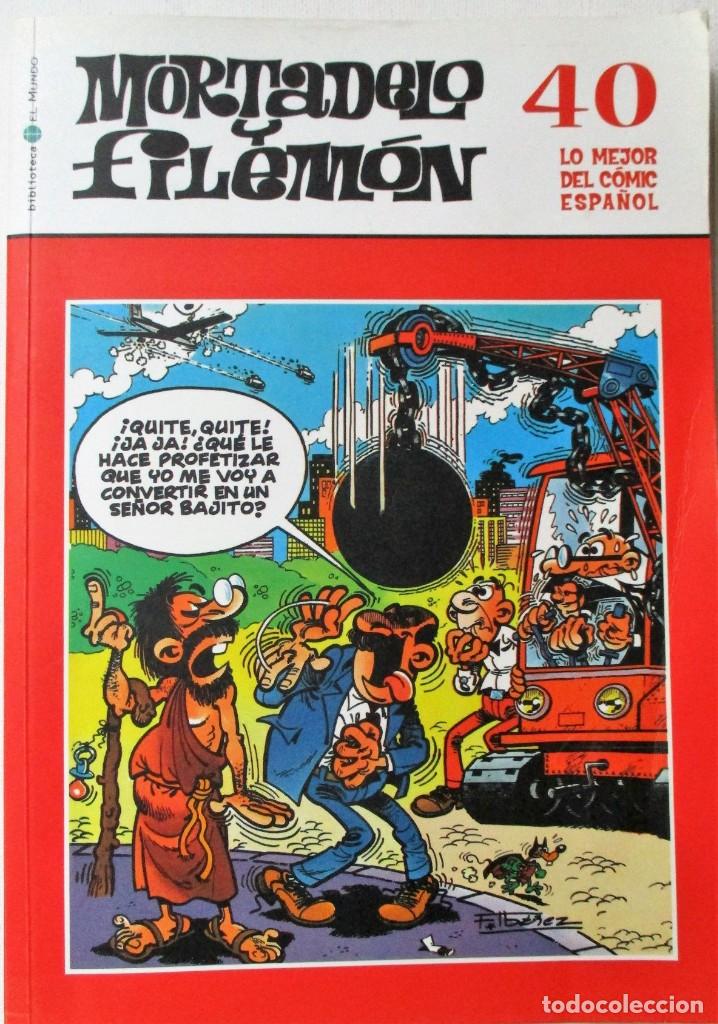 Tebeos: Mortadelo y Filem&oacute;n 40 Lo mejor del c&oacute;mic espa&ntilde;ol - Foto 1