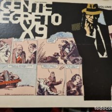 Tebeos: AGENTE SECRETO X9 ALEX RAYMOND ED COMIC ART 1978 DOS TOMOS ORIGINALES EN ITALIANO.FORMATO APAISADO. Lote 300065123