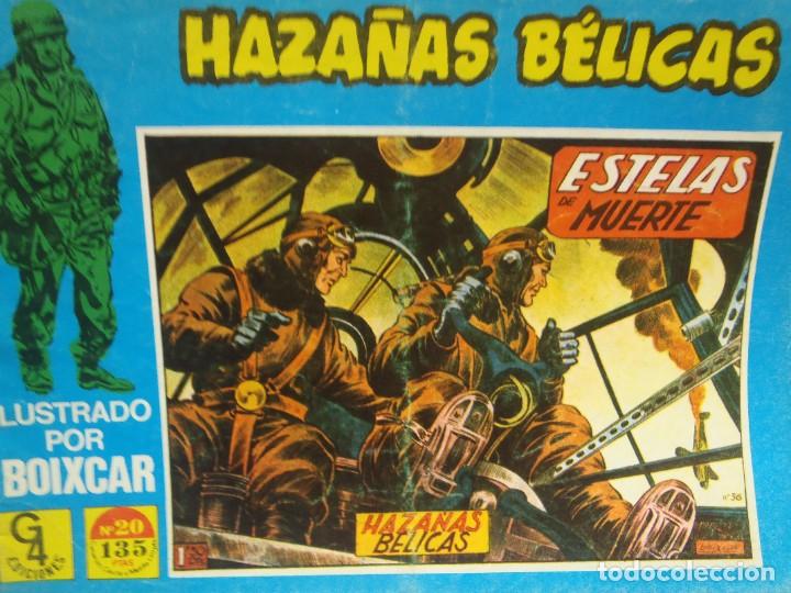 Tebeos: HAZA&Ntilde;AS BELICAS - N&ordm;20 - ED. G4 - - Foto 1