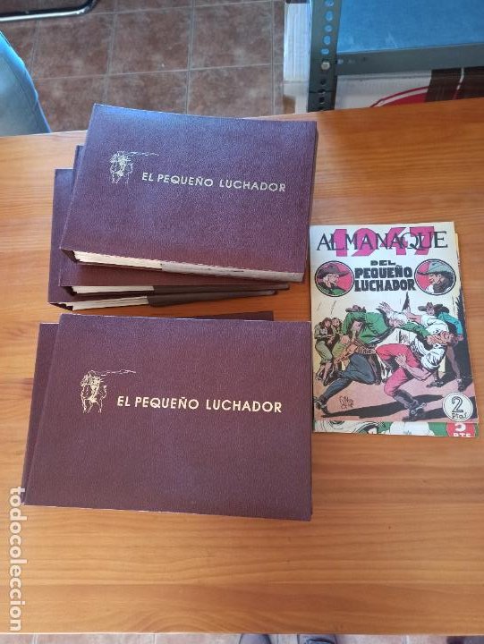 EL PEQUEÑO LUCHADOR COMPLETA - 230 NUMEROS + ENCUADERNACION 6 TOMOS + 3 ALMANAQUES - REEDICION (IH) (Tebeos y Comics - Tebeos Reediciones)
