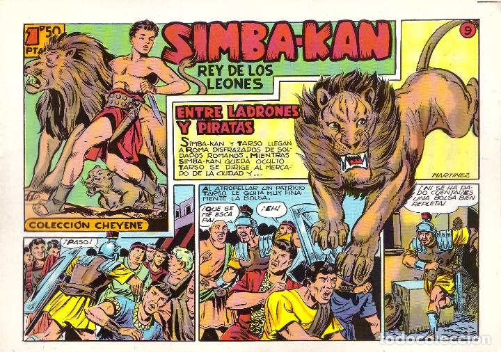 comic simba-kan rey de los leones, nº 9 - reedi - Buy Reeditions of spanish  tebeos on todocoleccion