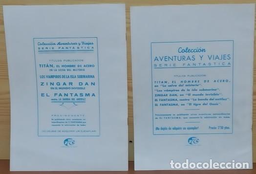 Tebeos: ZINGAR-DAN 2 NUMEROS - COLECCI&Oacute;N COMPLETA REEDICION - Foto 2