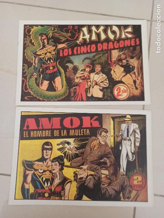 Tebeos: AMOK COMPLETA - 45 NUMEROS - REEDICION, FACSIMIL (IO) - Foto 2