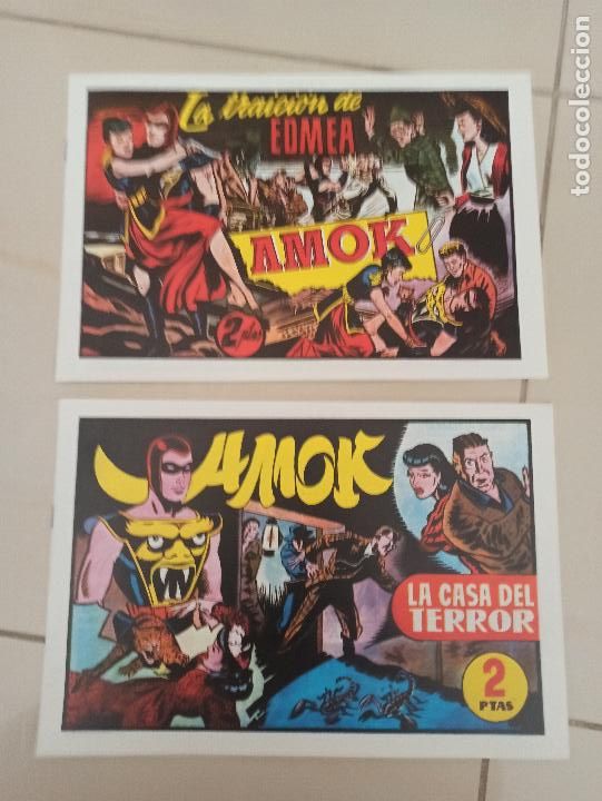 Tebeos: AMOK COMPLETA - 45 NUMEROS - REEDICION, FACSIMIL (IO) - Foto 7