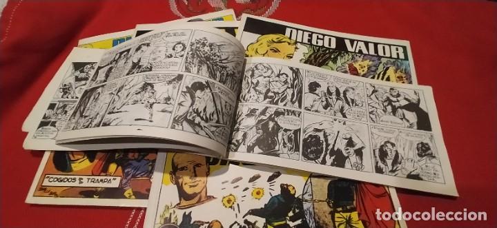 Tebeos: Lote de 6 Comic de Diego Valor - Foto 2