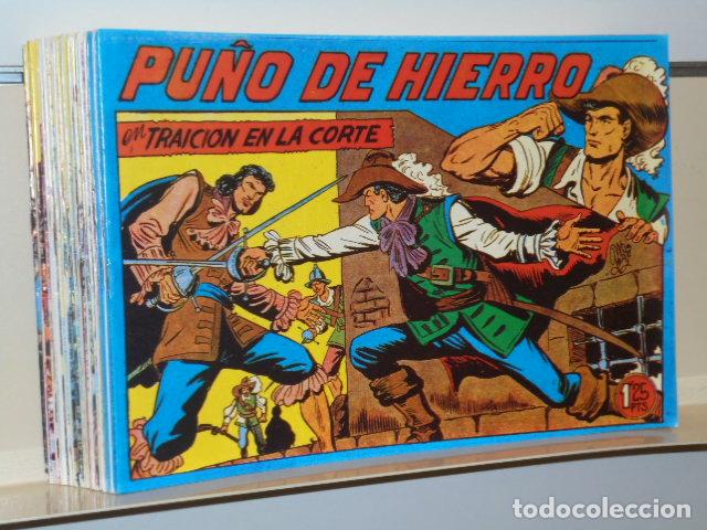 Tebeos: PU&Ntilde;O DE HIERRO COMPLETA 35 NUM. REEDICION - Foto 1