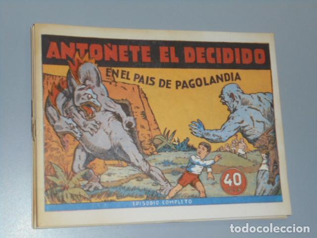 Tebeos: ANTO&Ntilde;ETE EL DECIDIDO COMPLETA 8 NUM. REEDICION - Foto 1