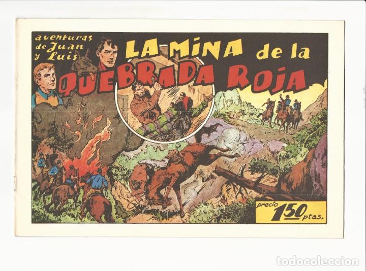 Tebeos: Ibercomic mam. Juan y Luis. 10. La mina de la quebrada roja. - Foto 1