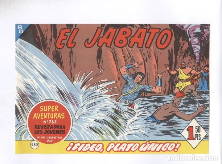 Tebeos: Bruguera. El jabato. Superaventuras. Facs&iacute;mil. 252 - Foto 1