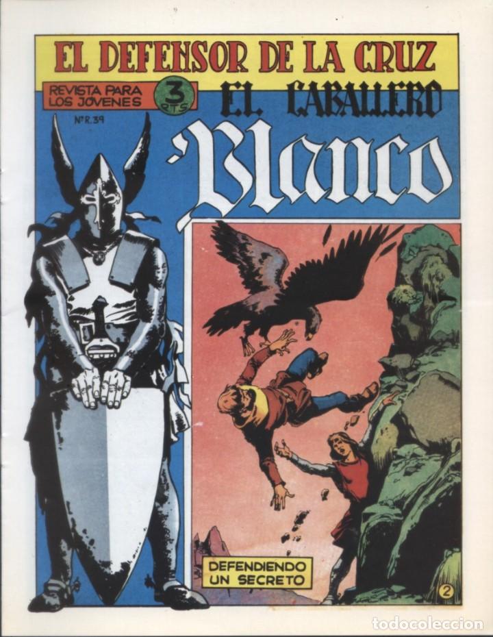 Tebeos: EL CABALLERO BLANCO FACSIMIL COMPLETO - Foto 2