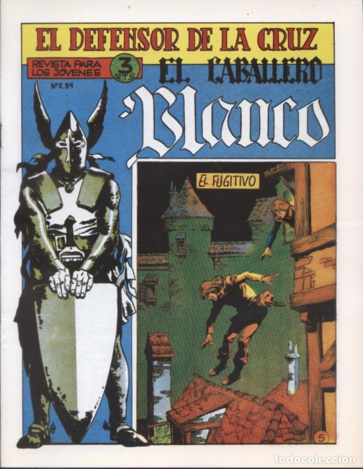 Tebeos: EL CABALLERO BLANCO FACSIMIL COMPLETO - Foto 5
