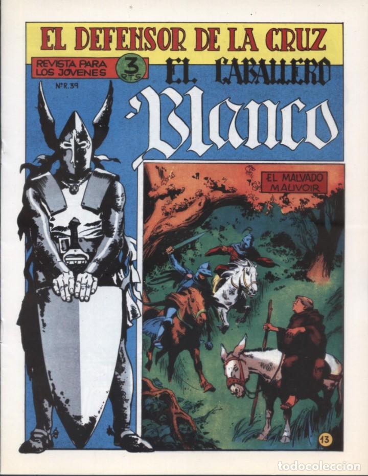 Tebeos: EL CABALLERO BLANCO FACSIMIL COMPLETO - Foto 13