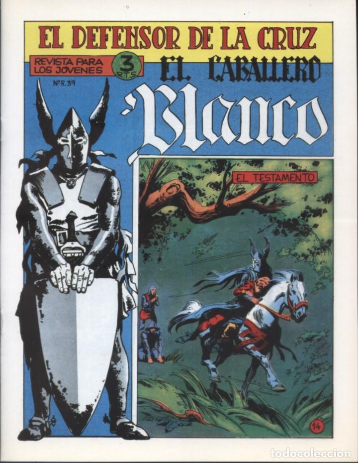 Tebeos: EL CABALLERO BLANCO FACSIMIL COMPLETO - Foto 14