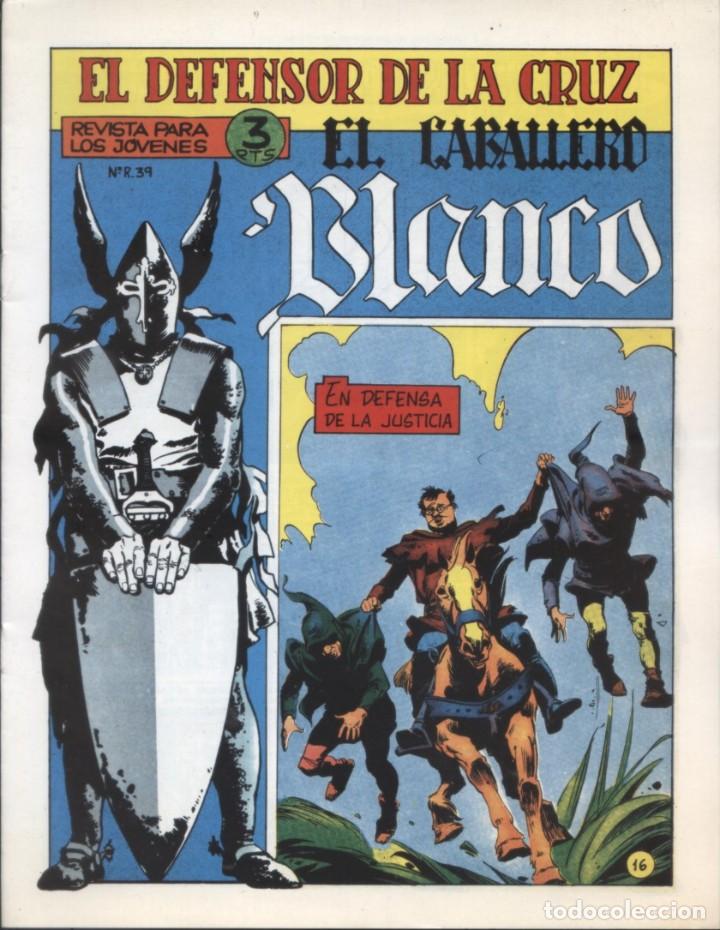 Tebeos: EL CABALLERO BLANCO FACSIMIL COMPLETO - Foto 16