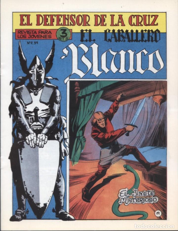 Tebeos: EL CABALLERO BLANCO FACSIMIL COMPLETO - Foto 19