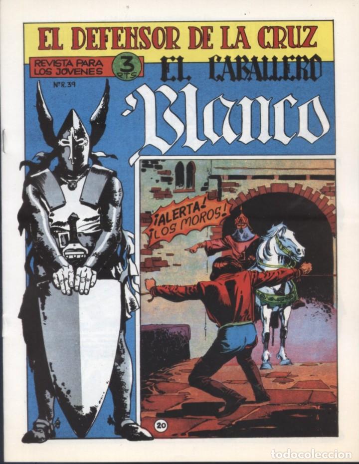 Tebeos: EL CABALLERO BLANCO FACSIMIL COMPLETO - Foto 20
