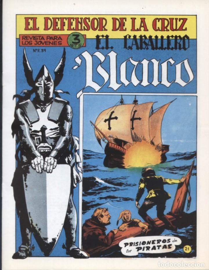 Tebeos: EL CABALLERO BLANCO FACSIMIL COMPLETO - Foto 21