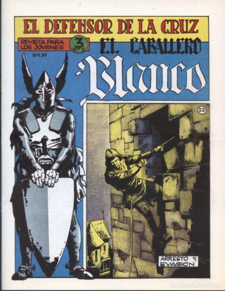 Tebeos: EL CABALLERO BLANCO FACSIMIL COMPLETO - Foto 22