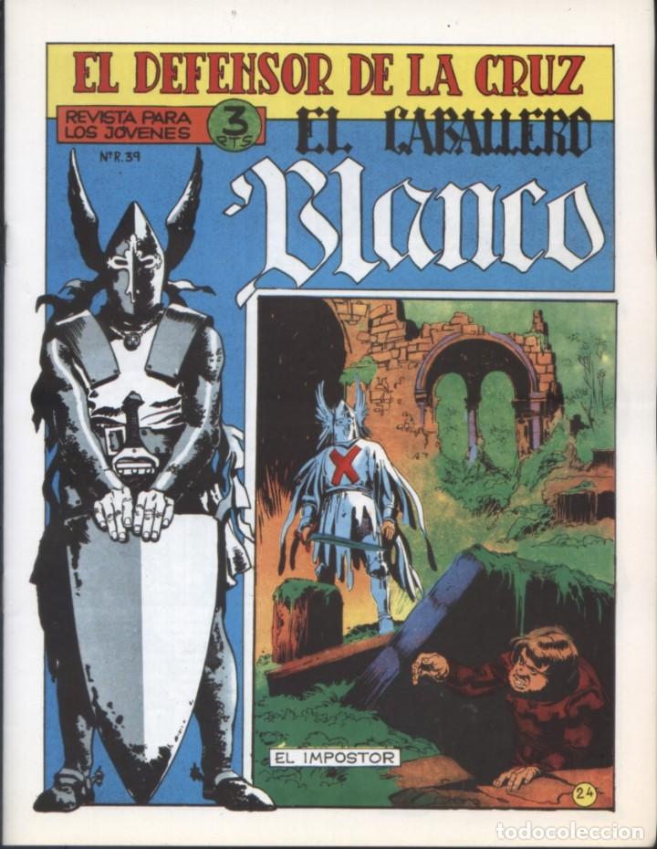 Tebeos: EL CABALLERO BLANCO FACSIMIL COMPLETO - Foto 24