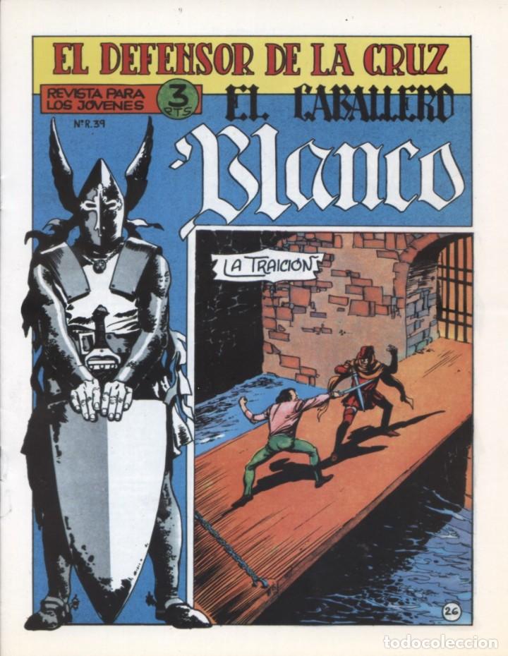 Tebeos: EL CABALLERO BLANCO FACSIMIL COMPLETO - Foto 26
