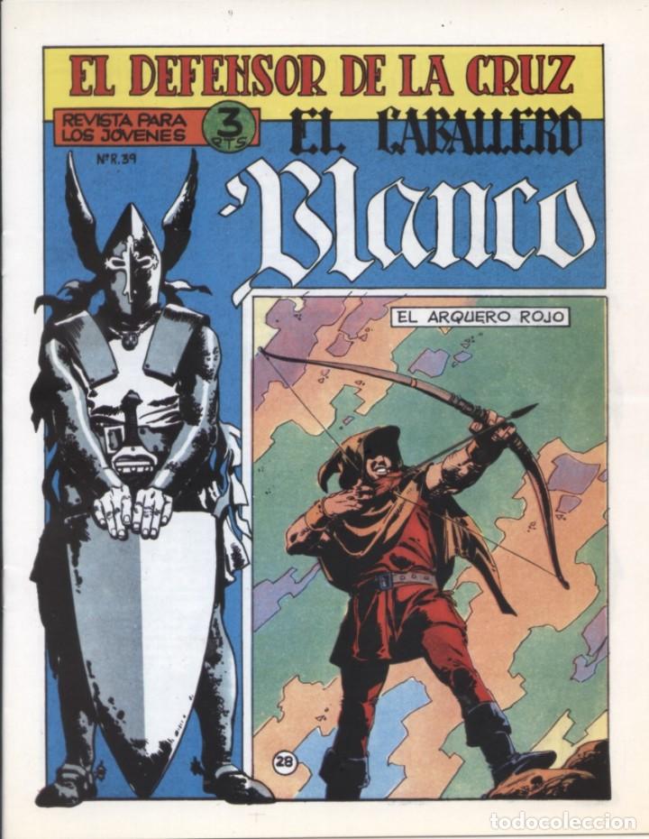 Tebeos: EL CABALLERO BLANCO FACSIMIL COMPLETO - Foto 27