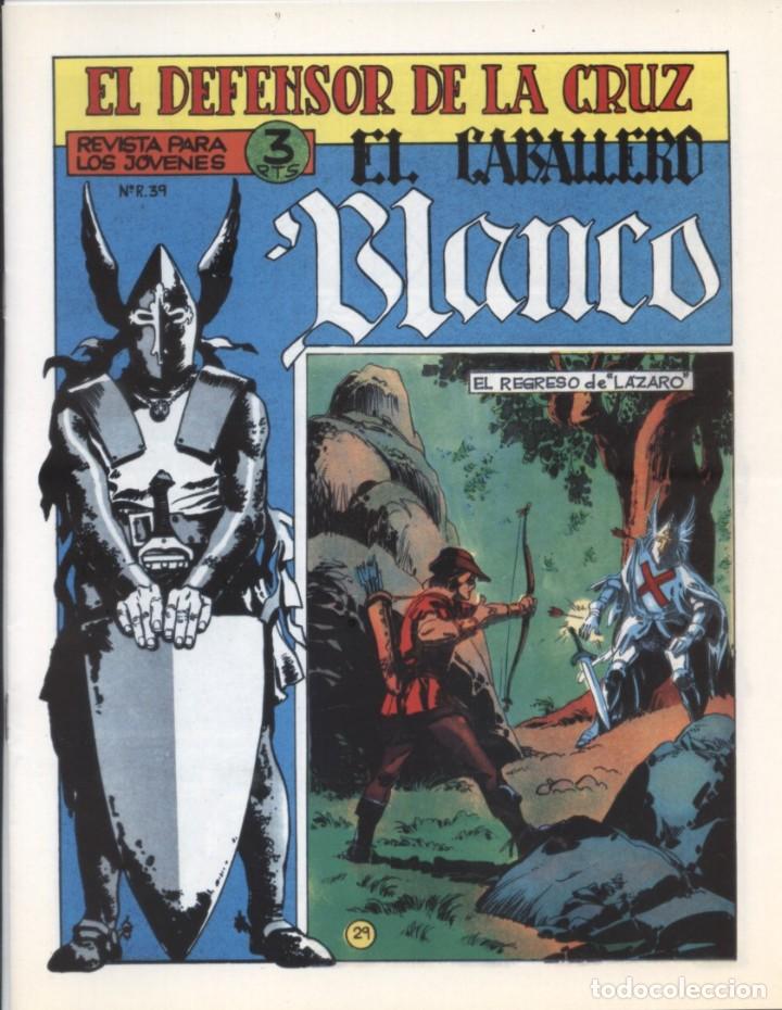Tebeos: EL CABALLERO BLANCO FACSIMIL COMPLETO - Foto 28