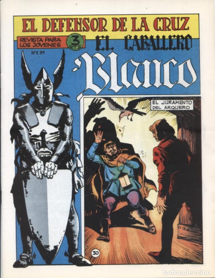 Tebeos: EL CABALLERO BLANCO FACSIMIL COMPLETO - Foto 29