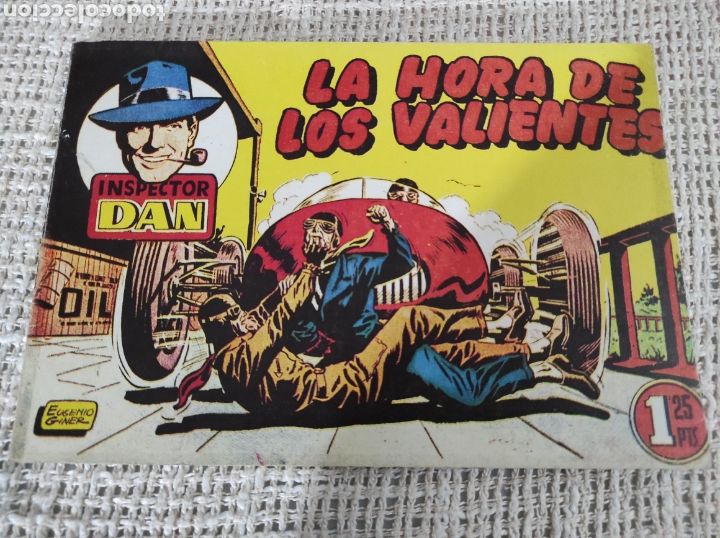 Tebeos: INSPECTOR DAN - LA HORA DE LOS VALIENTES ( TOMO ) - Foto 1