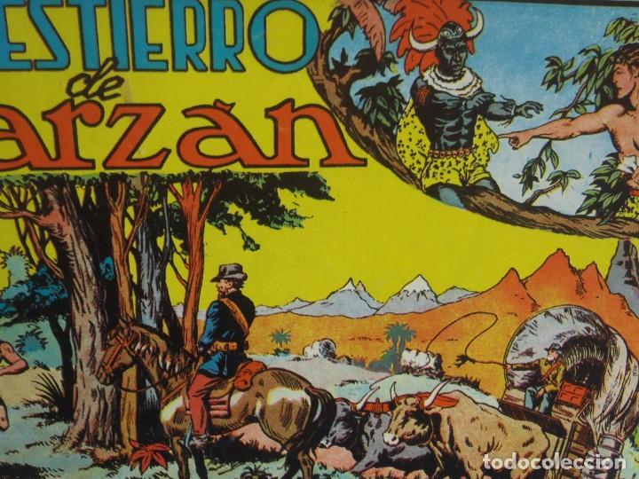 Tebeos: TARZAN - EL DESTIERRO DE TARZAN - N&ordm; 10 ? - FACSIMIL - Foto 1