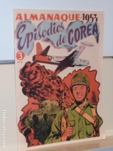 Tebeos: ALMANAQUE EPISODIOS DE COREA 1953 REEDICION - Foto 1