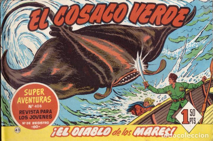 Tebeos: Comic El Cosaco Verde, reedicion, n&ordm; 43 - OFERTAS DOCABO - Foto 1