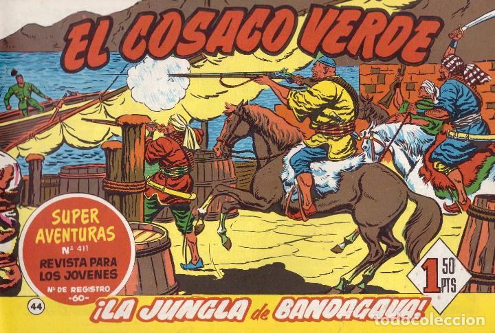 Tebeos: Comic El Cosaco Verde, reedicion, n&ordm; 44 - OFERTAS DOCABO - Foto 1